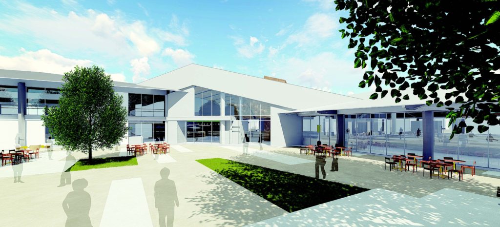 artist's view of renovation