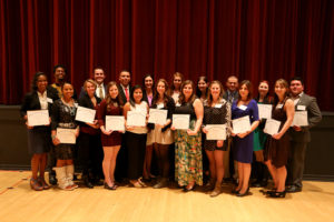 Gold Axe Award Winners Fall 2016