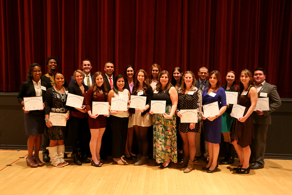 Gold Axe Award Winners Fall 2016