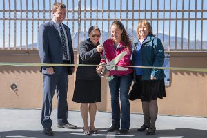 Solar panel ribbon cutting