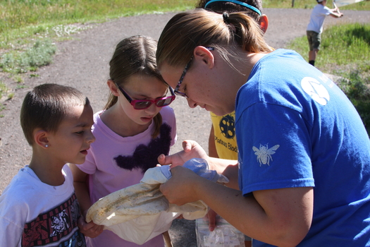 Campers with Lindsie McCabe