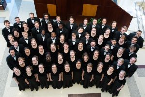 The NAU Shrine of the Ages Choir from above