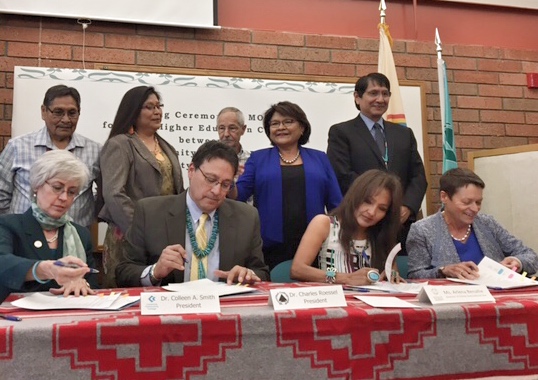 Page Higher Education Center Signing