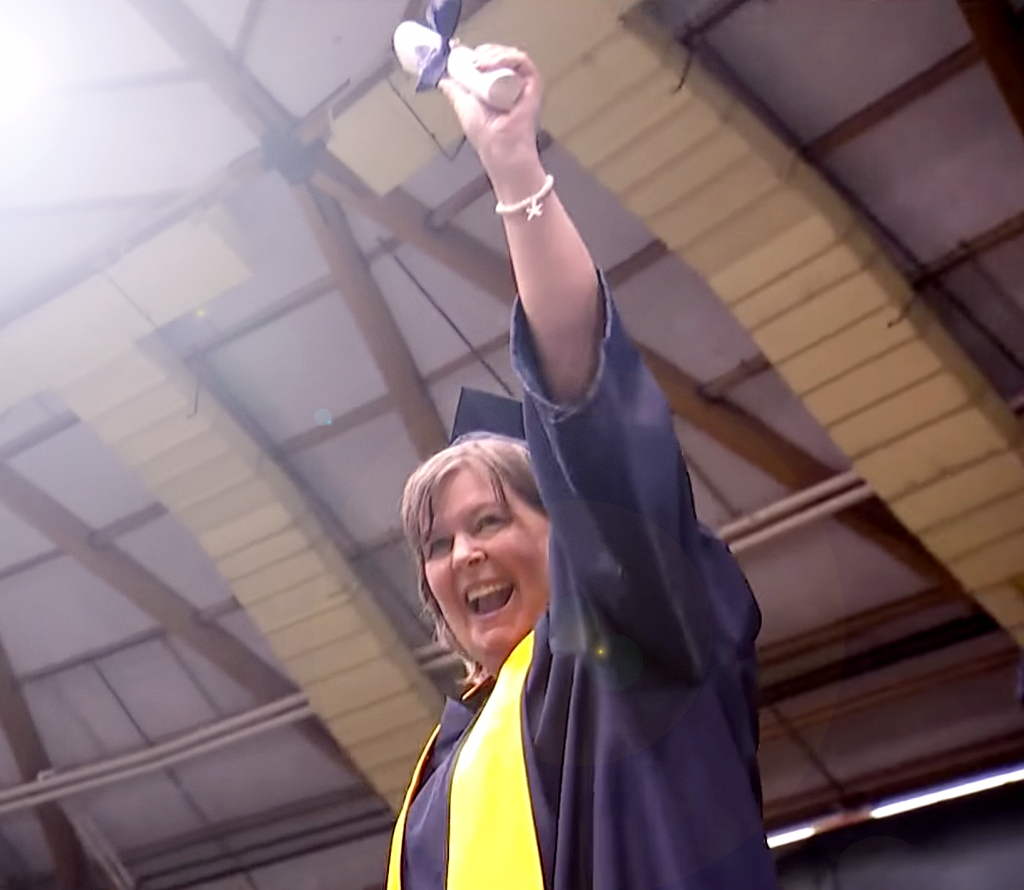 Graduate holds degree in air