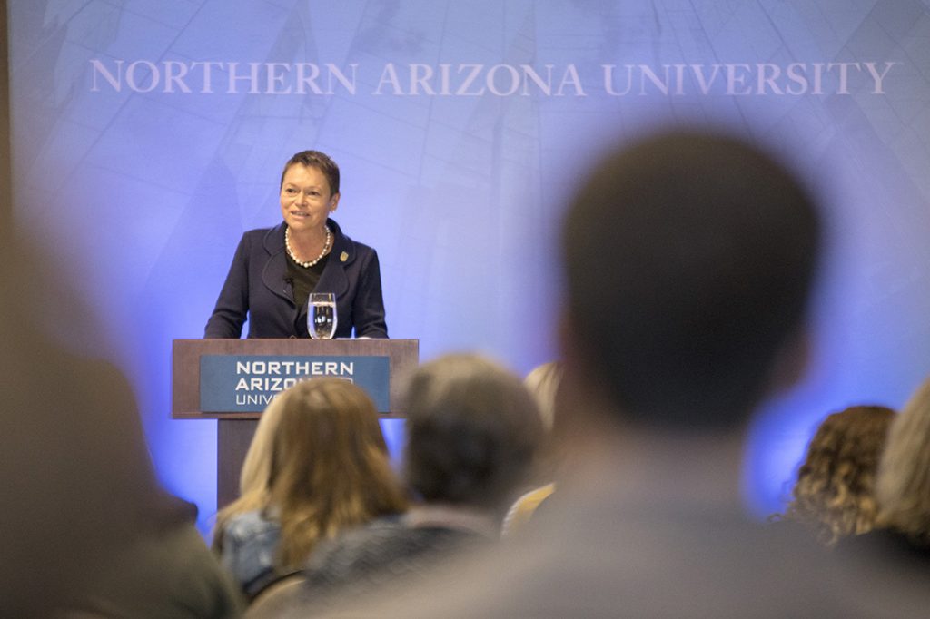 President Cheng speaks at 2018 spring campus forum