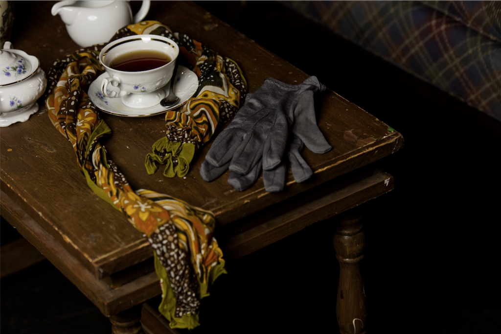 Props being used for "The Mousetrap"