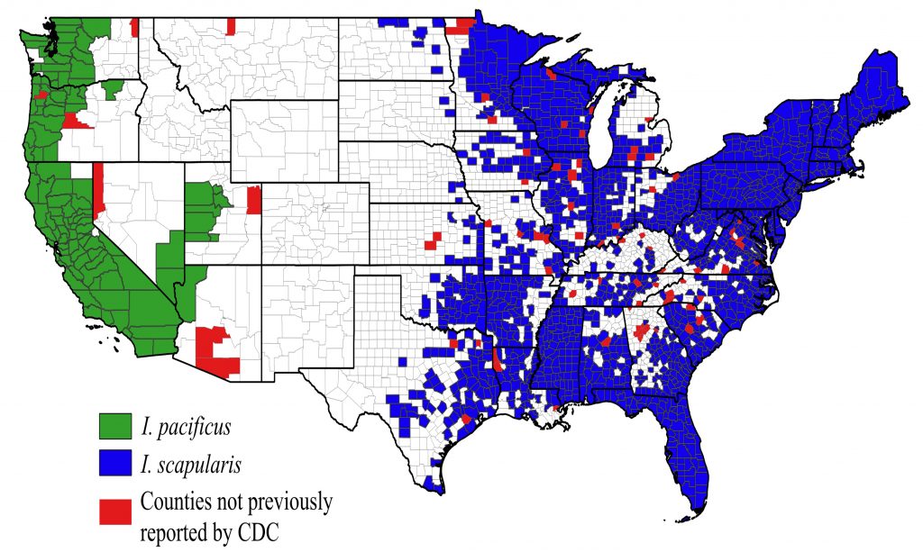 Map of U.S.