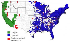Map of U.S.