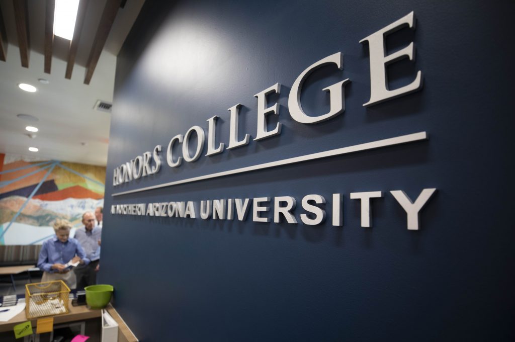 Honors College sign