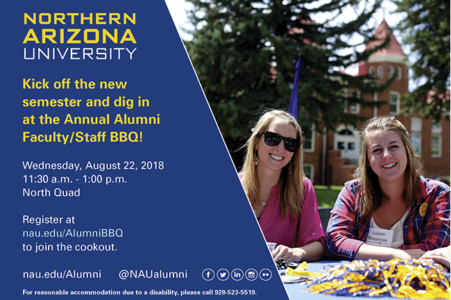 Faculty and staff alumni barbecue 2018