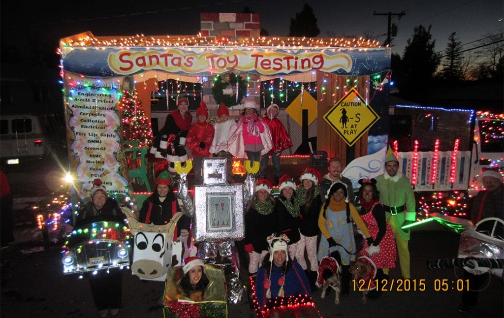 2015 Facility Services light parade
