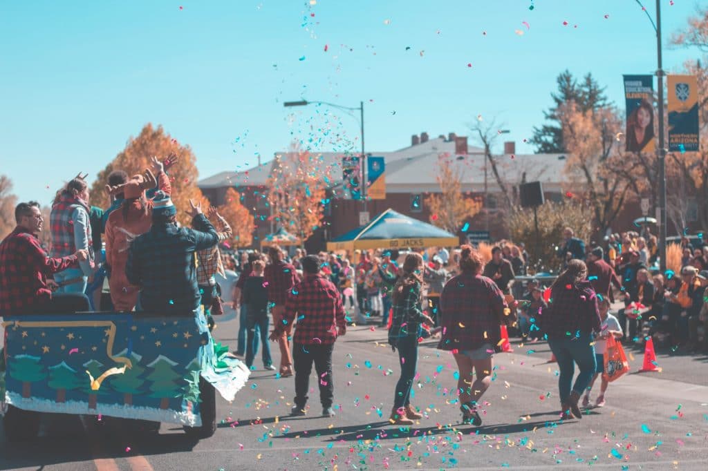Homecoming parade