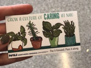 Kindness campaign passalong card