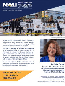 Flyer for Abby Ferber