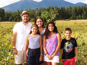 Lopez and family