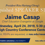 Speaker series invite