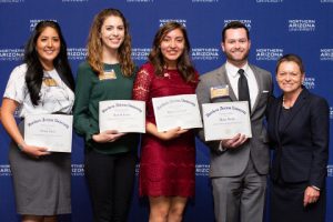 President's Prize winners with President Cheng