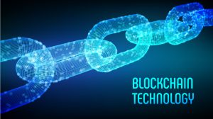 blockchain technology graphic
