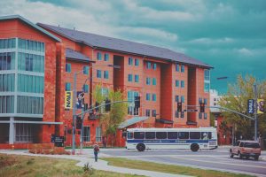 NAU bus drives campus