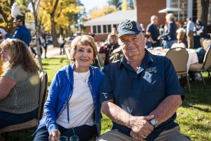 alumni at Homecoming
