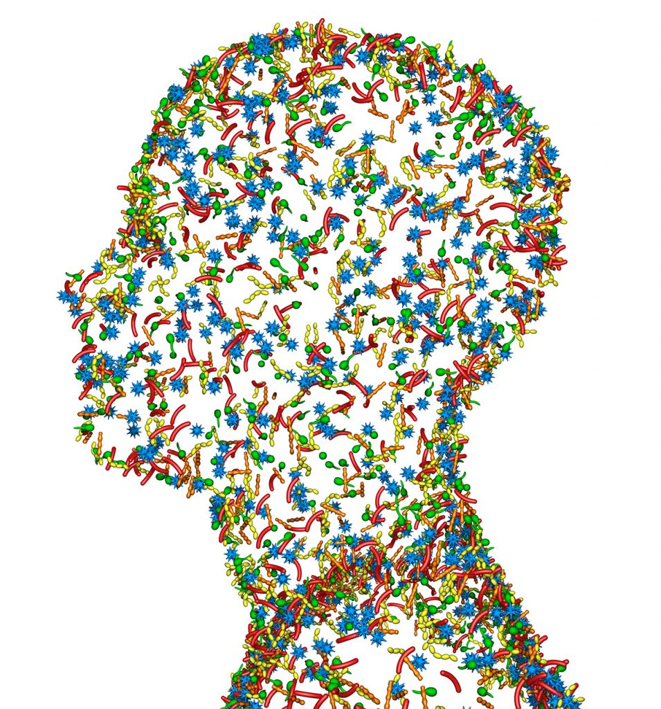 Microbiome graphic