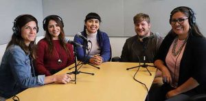 People record podcast