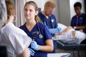 NAU nursing students