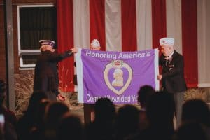 Purple Heart flag