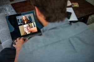 People learning online