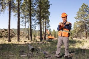 Han-Sup Han in the Coconino National Forest