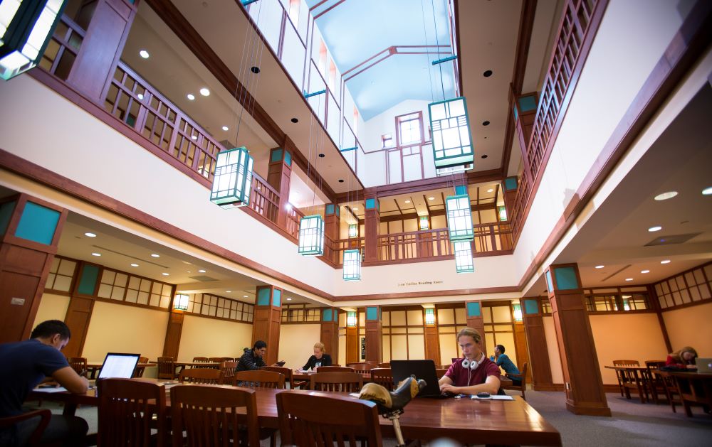 Inside of library