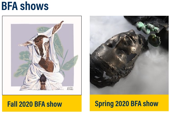 BFA_shows
