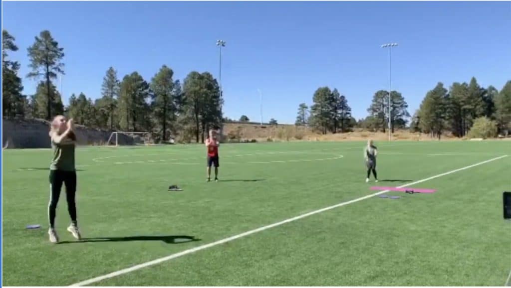 Screen shot of a Fit/Well class