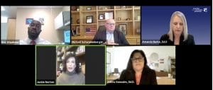Screen shot of the Leadership Summit with Michael Schwanenberger