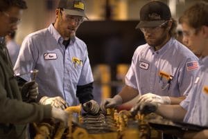 Empire employees at work