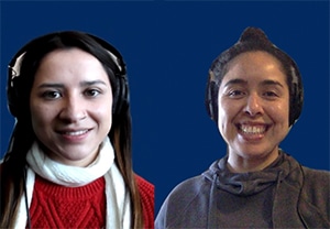 Alexandra Samarron and Dulce Jiménez