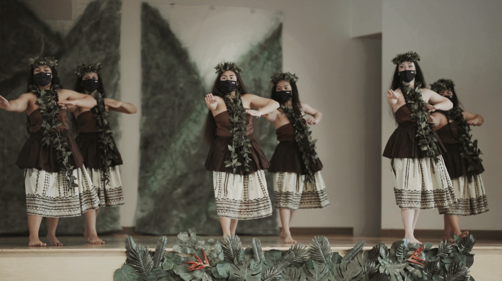 HAPA Hawaiian Club dancers