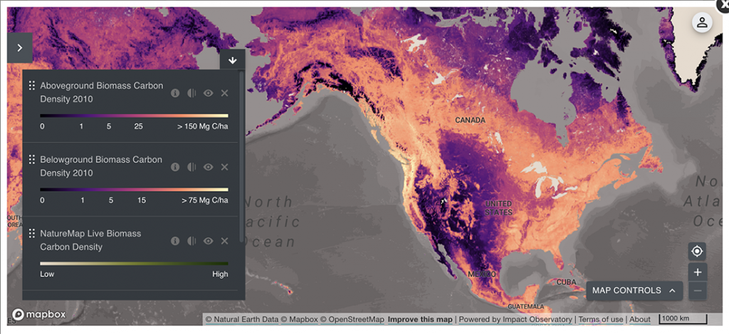map of world's biodiversity