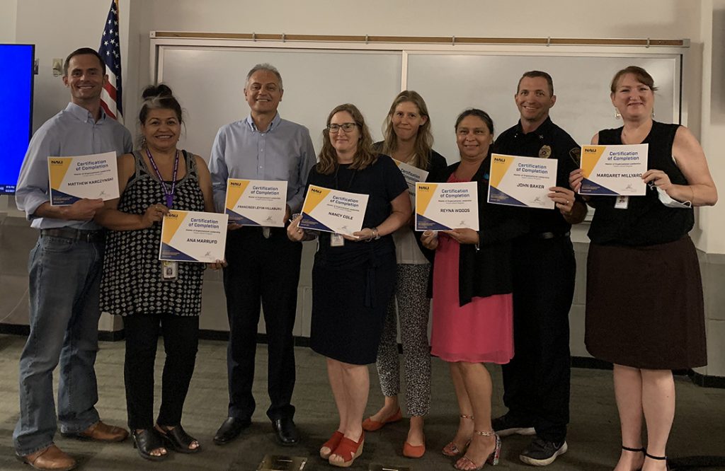 Members of the Tucson educational leadership cohort