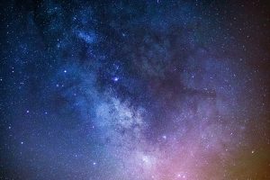 Night sky with stars