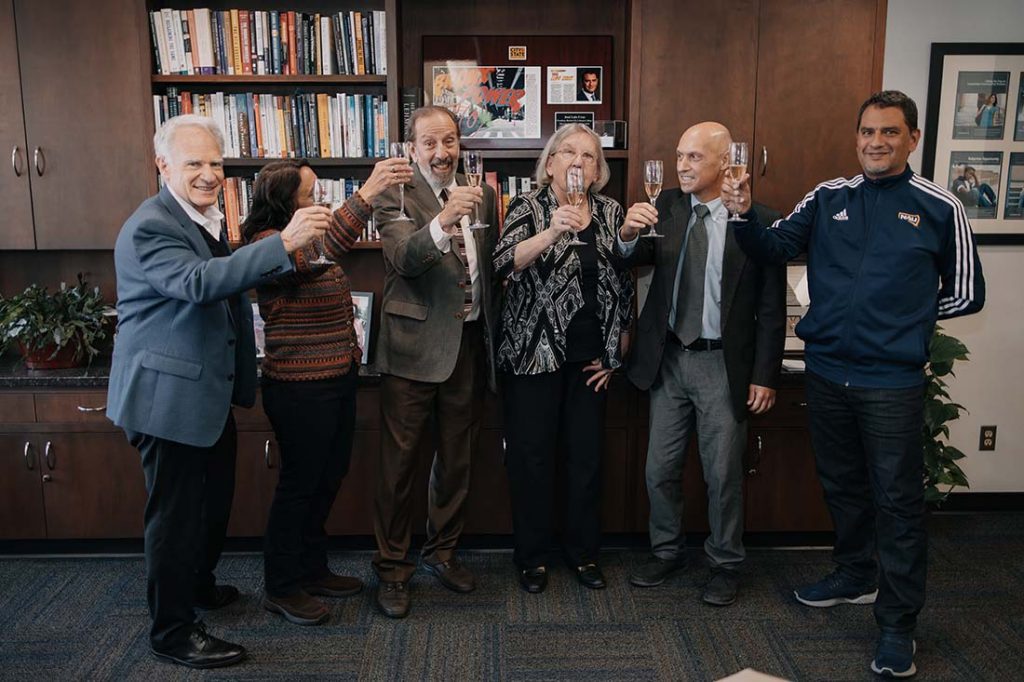Michael Bassoff, Karen Pugliesi, Michael Kitt, Karen Kitt, Christopher Boyer and President Cruz Rivera