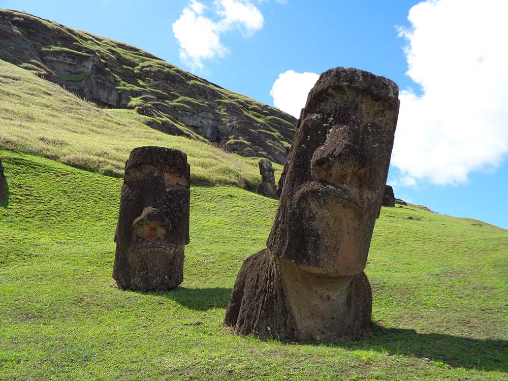 Easter Island statue