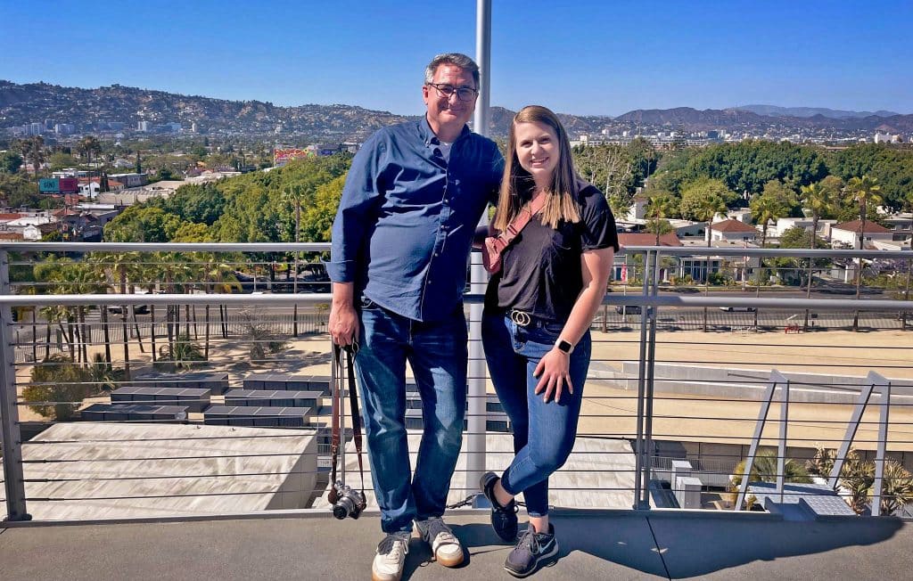 Madi Kimball and Bill Harper in LA