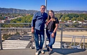 Madi Kimball and Bill Harper in LA