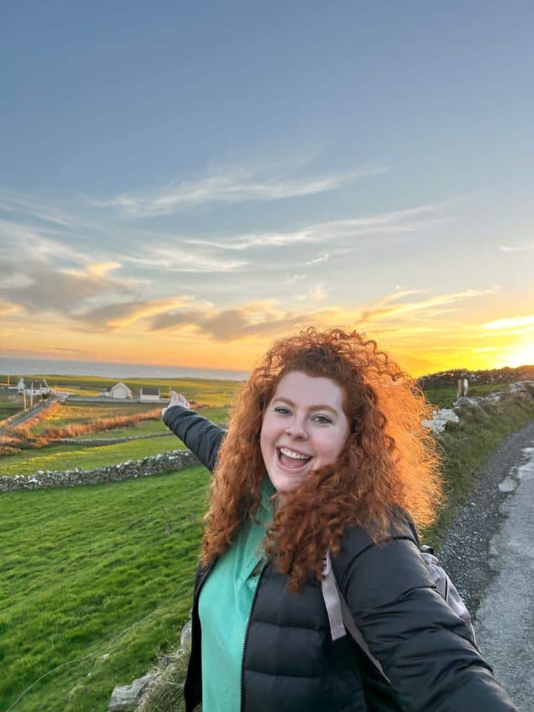 Abigail Hunsaker in Ireland
