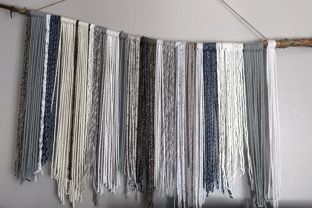 Boho wall hanging