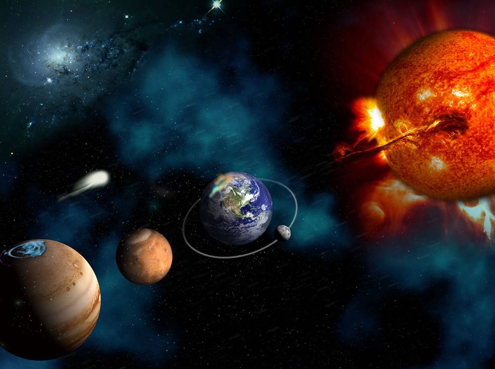 Illustration of the heliophysics system Credit: NASA