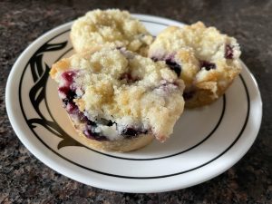 Blueberry muffins