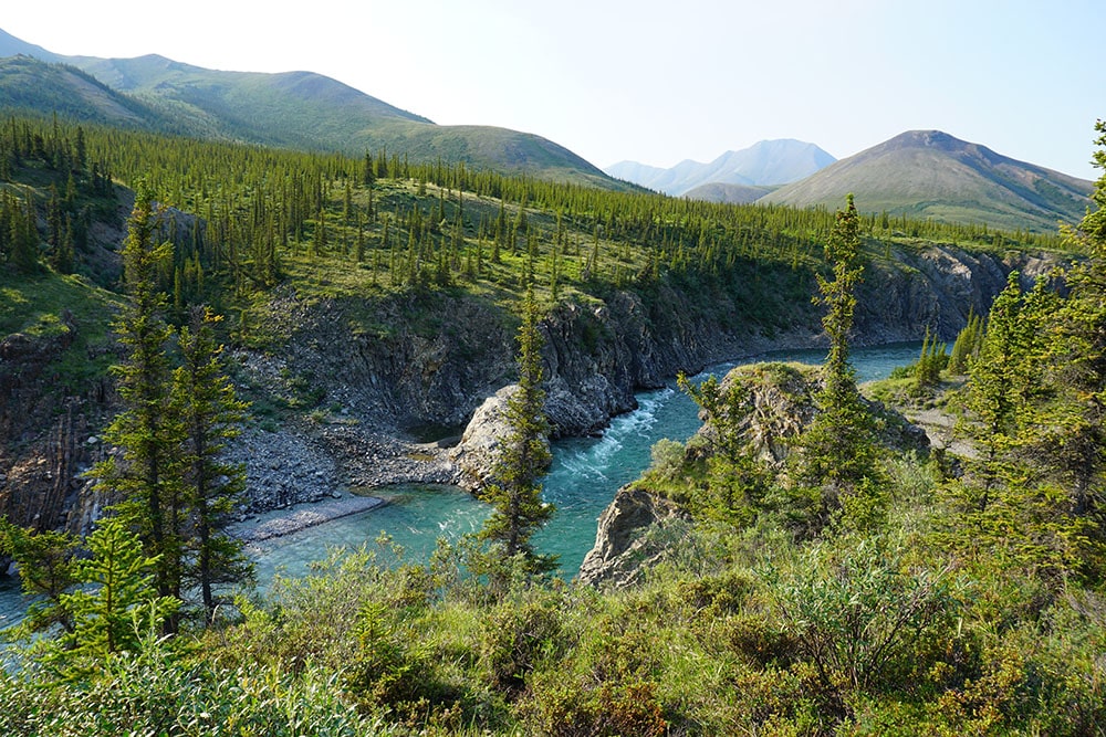 The Firth River in the Yukon Territory