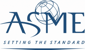 American Society of Mechanical Engineers logo.